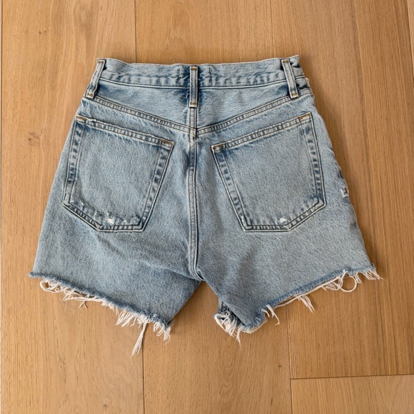 Agolde Riley Jean Shorts - Picture 2 of 4